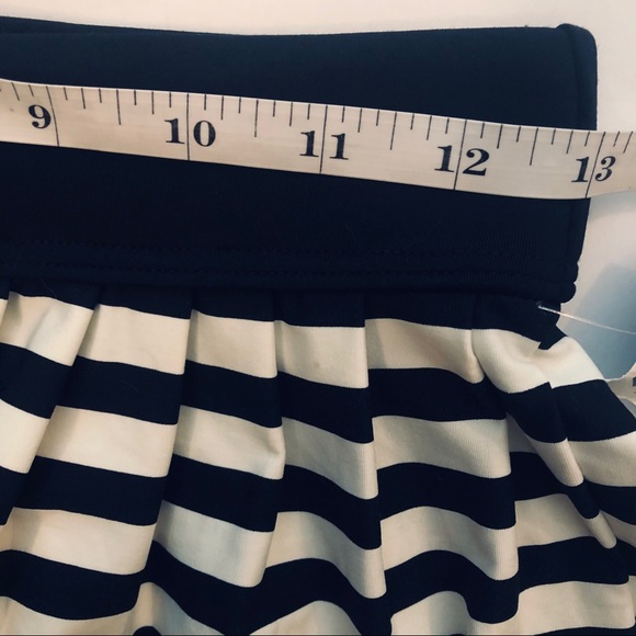 NWT Kate Spade “dive” striped pleated miniskirt - Picture 5 of 11